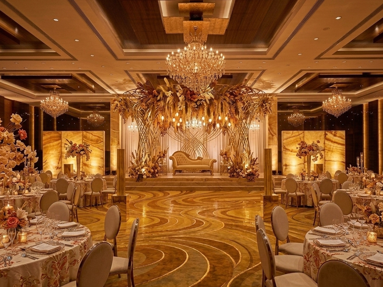 Jade Ballroom at Sahara Star Mumbai,
              versatile event space for weddings and corporate events
              near airport.