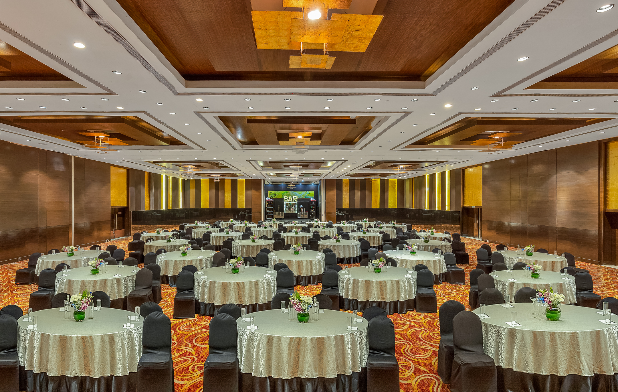 Jade Ballroom at Sahara Star Mumbai,
              versatile event space for weddings and corporate events
              near airport.