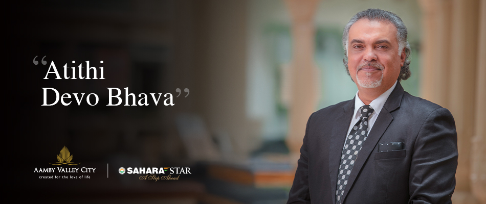 Mr. Romie Dutt – Executive Director, Sahara
              Star Mr. Romie Dutt, Executive Director of Aamby Valley
              City & Hotel Sahara Star, sharing his vision for hospitality
              excellence