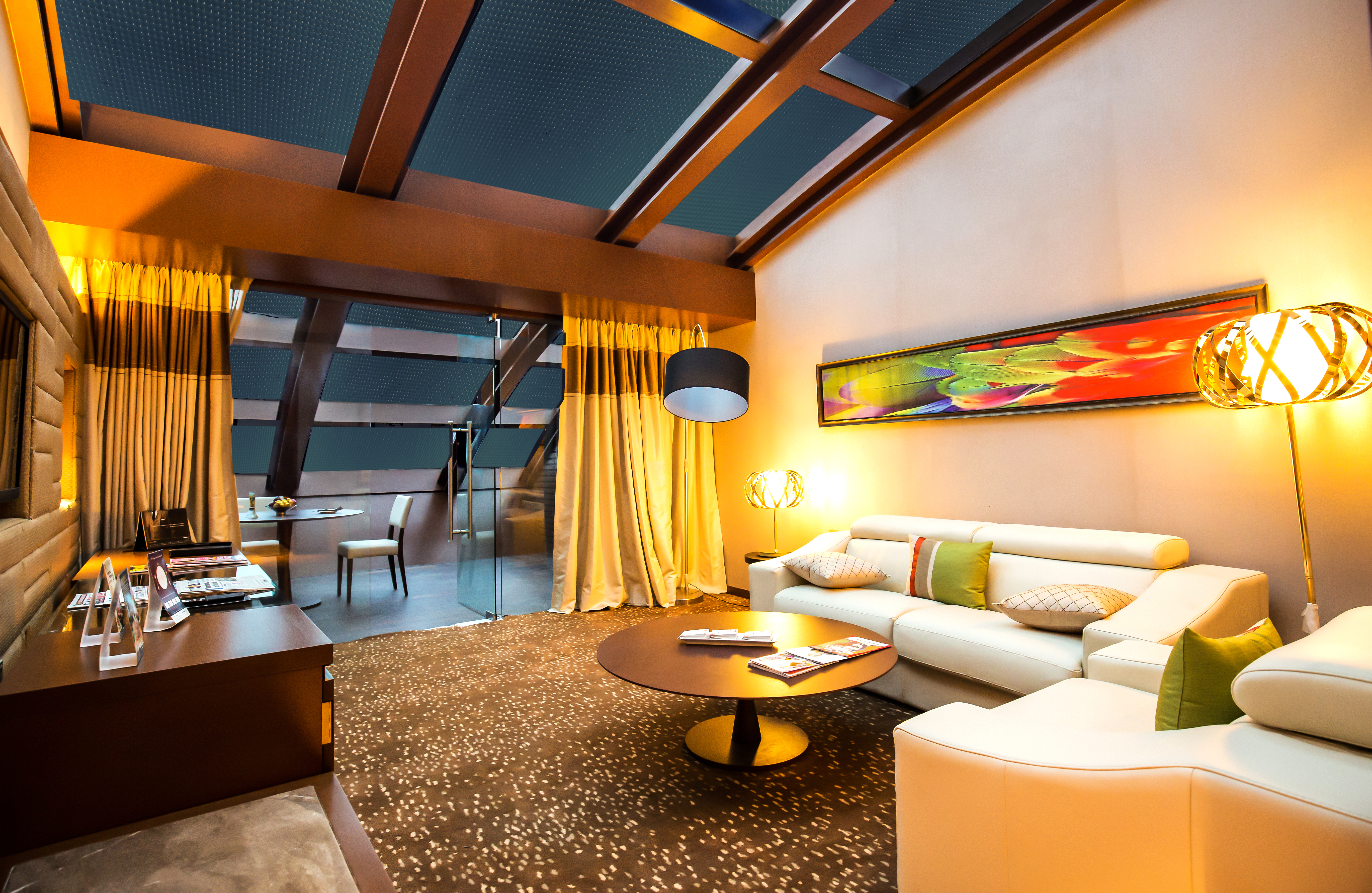 Venus Premier Suite at Sahara Star hotel near Mumbai airport with luxurious interiors and modern amenities