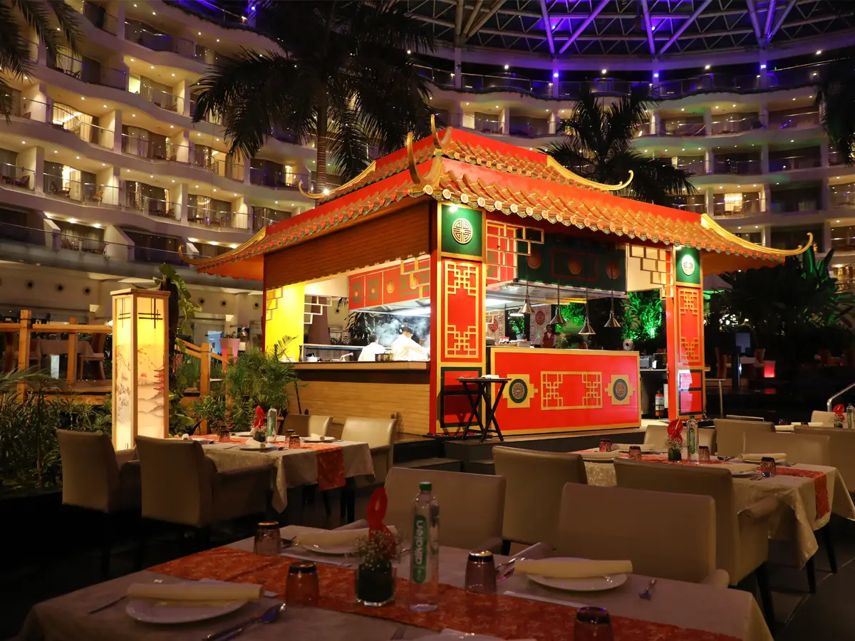 Fumi restaurant at Hotel Sahara Star