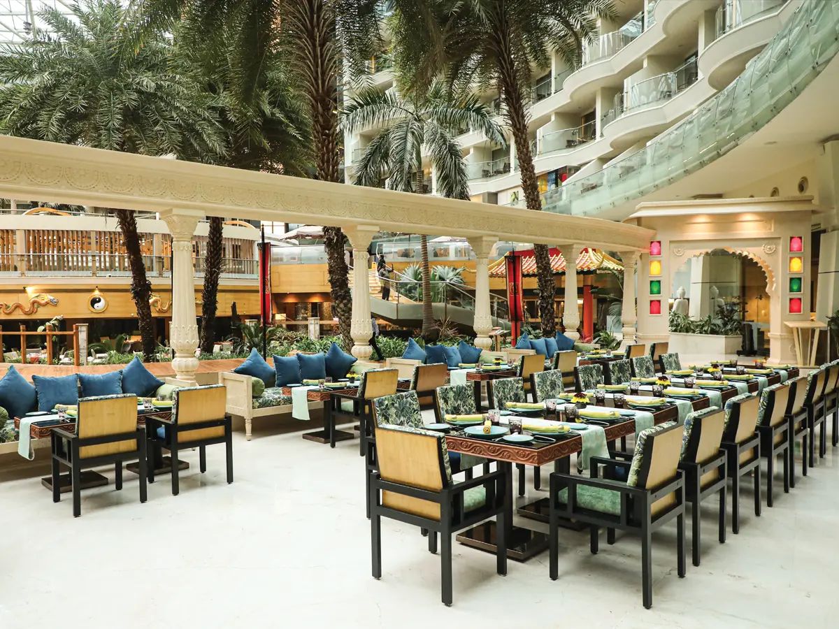 Namak restaurant at Hotel Sahara Star