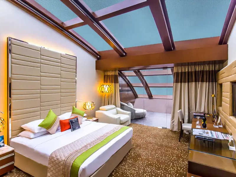 Luxury hospitality and rooms